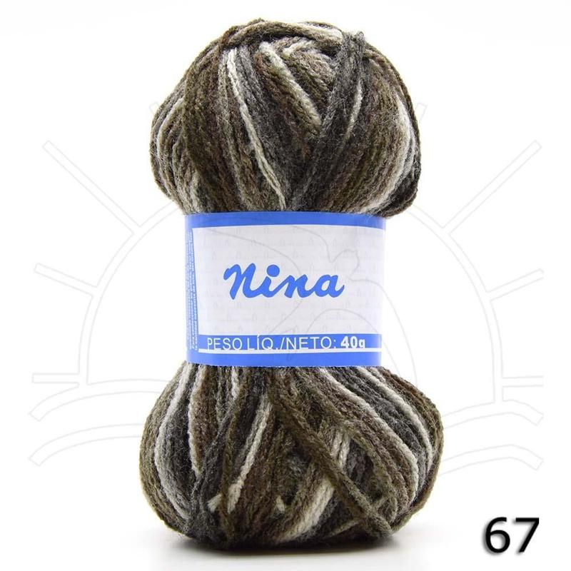 Lã Nina Mesclada Pingouin 40g - Lãs - Magazine Luiza